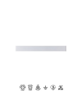 EGEO * APLIQUE LED 20W 4000K BLANCO